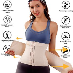 Lumbar Support Belt Slimming Waist Trainer Corrective Underwear Body Shaper Corset Strap Sports Gym Workout Brace Faja Shapewear