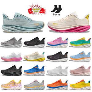 Kawana Clifton 9 Bondi 8 tênis de corrida OG OG ORIGINAL BLANCO BRANCO CYCLAMEN SWEET LILAC Pink espuma cinza esportes esportes de esportes em nuvem tênis feminino