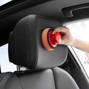 Car Waxing Sponge With Handle Set 5pcs Polish Pads Sponges Kit Microfiber Applicator Pad Gripper Car Accessories