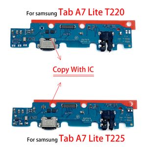 Samsung Tab A7 Lite T220 T225 USB充電ドックコネクタポートボードフレックスケーブル用