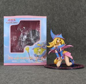 Yugioh Figura Dark Magician Girl Figura Toys Mana com Kuriboh Duel City Anime Modelo Doll T2001182011078