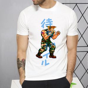 Streetwear tops Street Fighter T-shirts Hip Hop Funny Print Tshirt Żadne naruszenia parkingów zostaną zniszczone