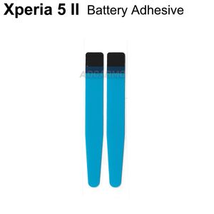 Aocarmo per Sony Xperia 5 II SO-52A SOG02 Set completo Adesivo X5II Batteria posteriore Cover Back Battery Battery Mic Auricolare Colla per altoparlanti