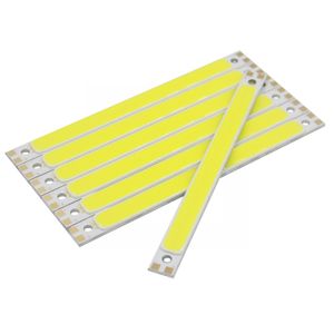 120mm LED COB Strip 10W DC 12V LED -ljuskälla varm natur kall vit blå grön röd färg LED -glödlampa för bilbelysningsdekorlampa