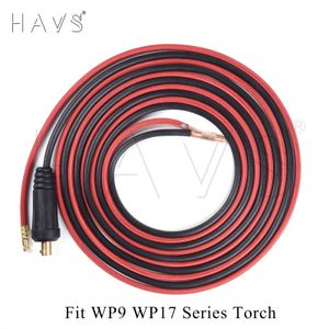 4M WP9FV TIG Kaynak Torçu Esnek Kafa Gaz Vanası Ayrılmış Tip W/Hızlı Bağlantı 10-25/35-50 Konnektör 13ft Hava Soğutulmuş