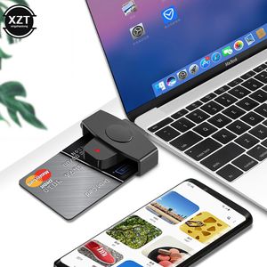 USB C Akıllı Kart Okuyucusu SIM Kloncu Tip C Tip Cittup, Mac/Android işletim sistemi için harici DINE Citizen Id Bank EMV SD Kart