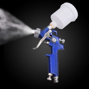 125ml Spray Gun 0.8mm/1.0mm Nozzle HVLP H-2000 Spray Gun Airbrush Mini Paint Sprayer Air Brush Paint Tool for Car Painting DIY