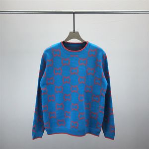 Yeni Avrupa Kadın ve Erkek Tasarımcı Sweaters Retro Klasik Lüks Sweatshirt Erkekler Kol Mektubu Nakış Yuvarlak Boyun Konforlu Yüksek kaliteli jumper M-3XL #49