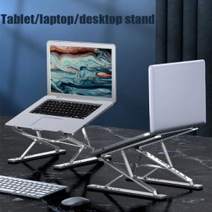Stands MC N8 Novo suporte para laptop para laptop de mesa ajustável em alumínio!Laptop universal/suporte de tablet Stand dobrável de resfriamento,