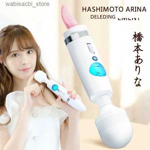 Andra hälsoskönhetsartiklar Japan 2 i 1 vibrator kvinnlig LCD Magic Wand G Spot Clitoris Stimulator Toys For Adults 18 Big Vibrators for Women Shop L49