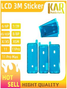 Högkvalitativ vattentät klistermärke för iPhone 6 6S 7 7P 8 8G X XS 11 11 Pro 12 13 13 Pro Max LCD -skärmband 3M Lime Reparation 6307522