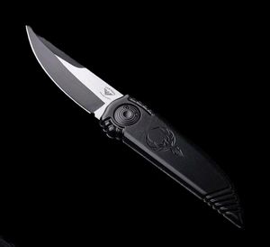 Asheville Steel Paragon Phoenix Coltello Nero 38Quot Twotone Satin De Blade Aeronautica Aeronautica Manico in alluminio 5667750