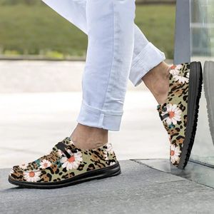 Scarpe casual istantarts Daisy Leopard Stampa bellissime signore 2024 Moca