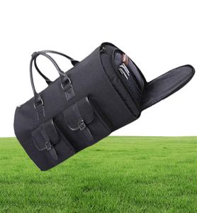 carry on garment bag Garment Suitcase Pack Foldable Travel Bag for Men Laptop Tote luggage handbag Large capacity business bag5743746