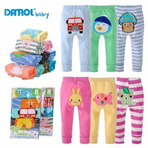 Trousers 5pcs/lot HOT Selling Children's Pants Cartoon Embroidered PP Pants Baby Cotton Trousers For Baby Girls Boys Baby Gift Kids Pants