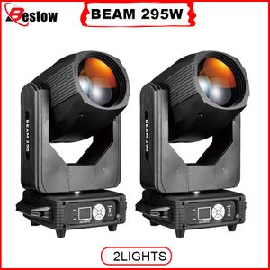 295W Beam Moving Head Light DMX Stage Lighting for Wedding DJ Disco Party Concert Professional Facet Prism Effect Stage LED LIGH