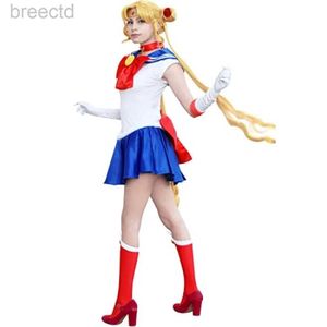 Anime Costumes Sailor Moon Mars Costume Cosplay för kvinnor Usagi Tsukino Dress Outfit Halloween Vuxen Anime Kjol Suit Uniform Full Set 240411