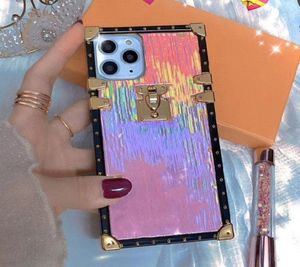 Deluxe Fashion Paris Show Phone Cases For iPhone 11 12 13 14 pro max XS XR Xsmax 7 8 plus Gold Stamping Embossed Leather Designer 3844160