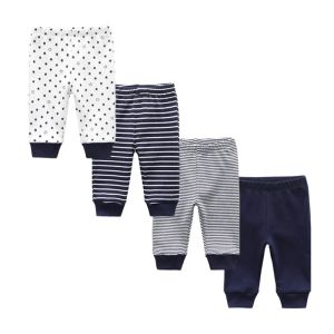 Брюки 2020 Новорожденные мальчики для девочек детские брюки 100%хлопок мягкий унисекс младенец брюки полосы