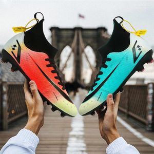 American Football Shoes 2024 Fashion Outdoor Jogging Sports Flying Weave Breathable Mesh Cleats For Kids Training Boots