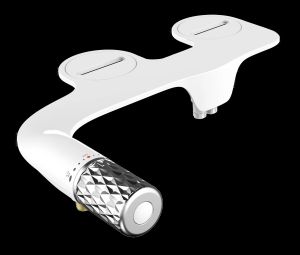 Bidet Załącznik Ultra-solickie przywiązanie do toalety podwójna dyszy bidet Regulowane ciśnienie wody nieelektryczne spraye europe ru