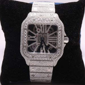 럭셔리 모습 완전히 시계를 위해 아이스 아웃을위한 힙합을위한 독특하고 비싼 모랑 다이아몬드 시계 산업 고급 스러움 40298