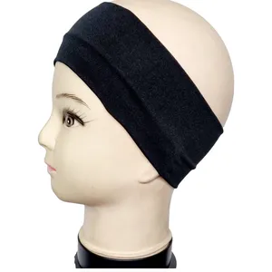 9 cm幅のヘッドバンドプレーン伸縮性カイリー高品質のバンドーユニセックスヘアバンド女性