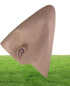 Coneheads Alien Latex Cap Mask Cosplay Egg Head Conical Masken Helm Halloween Carnival Party Requisiten Q08067567776