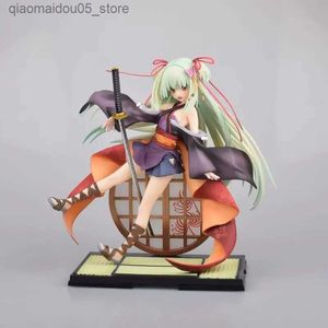 Ação Figuras de brinquedos de transformação brinquedos robôs senren banka figura Murasame 20cm Sexy Girl Girl Comic Anime Modelo Decoração de Display Presente Presente