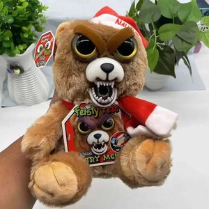 Plush Dolls Feisty Pets Fun Facial Changes Unicorn Soft Toy Childrens Filling Plush Dragon Angry Animal Doll Panda Childrens Christmas Gift J0410