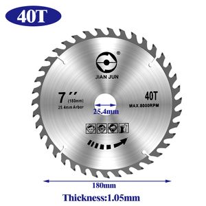 125/180 mm da 5/7 pollici segatura circolare sega in lega lama di taglio del legno tagliente affilato e resistente