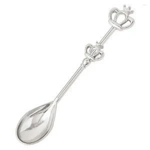 Coffee Scoops 10ps Crown Bere cucchiaio set elegante Regalo per matrimoni Tea Party Souvenir Creative Novelty Spoons