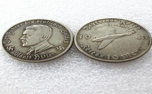 H06Germany Memoryorative Coins 1943 Копировать монеты латунные ремесленные украшения3455257