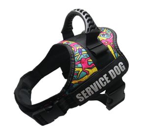 Dog Vest Harness for Service Dogs Comfortable Padded Dog Training Vest with Reflective Patches and Handle for Large Medium Small 2677135