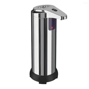 Liquid Soap Dispenser Capacity Touchless Stainless Steel With Sensor For Bathroom Kitchen Automatic Home