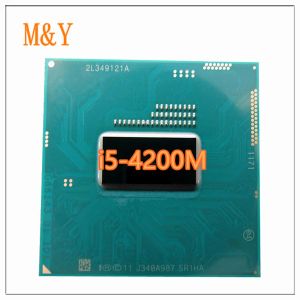 Procesor Bezpłatna wysyłka Latop Core i5 4200M CPU I54200M Laptop CPU SR1HA 3M Cache, 2,5 GHz do 3,10 GHz PGA946 Obsługa HM87