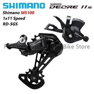 Shimano Deore M5100 1x11Speed MTB Bicycle Derailleur Groupset 11S RD-M5120 SGS 11V Shadow Gage Long Mountain Bike originale