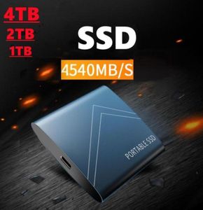 Внешние жесткие диски Портативный мобильный диск 4TB Type31 SSD Solid Diver Driver 500GB 1TB 2TB HESSION для PCMAC9717294