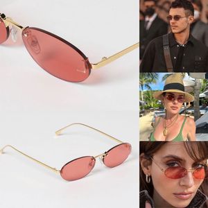 Designer Mulheres Oval Oval Sunglasses