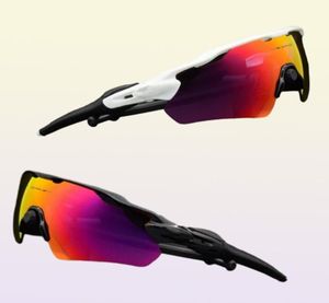 4 Lens Sports Outdoor Sungling Sunglasses UV400 Polarized Len MTB Bike Goggles Мужчины Женщины EV Riding Sun Glasses совершенно новый O9001 Runn1922090