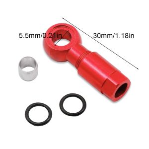 Mountain Oil Needle Olive Heads Disc Brake Hose Connector Spare Parts Replacement for Shimano SLX XT XTR BH-90