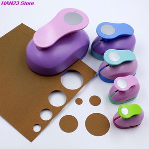 Heart/Circle Punch 9/16/25mm DIY Craft Hole Puncher för Scrapbooking Punches Maker Kids Scrapbook Paper Cutter Prägling skarpare