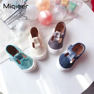 Sneakers Toddler Shoes Kids Boys Girls Spring Autumn Canvas Shoes Hook&Loop Soft Bottom Breathable Sports Shoes 16 Year Casual Sneakers