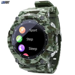 Watches Lokmat Attack 2 Smart Watch Men Women Fitness tracker Kvinna Notification PASHRAITLE Blodtryck Smartur för Android iOS