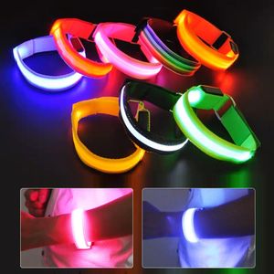 Night Running Brand Brand Light Light Outdoor Sport Sport Ciclismo Belt Belt Arming Aviso de Luminária Luminosa Lumin