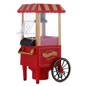 Makers Home Small Electric Carnival Popcorn Maker Retro Machine for Kids EU Plug