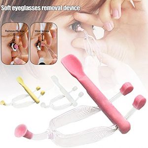 Portable Contact Lens Applicator Inserter Tool Kit Tweezers Remover Cleaner Contact Lens Remover Applicator For Contact Lenses