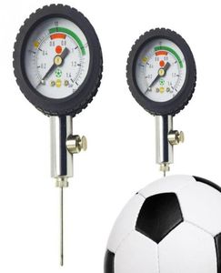 Air Pressure Gauge Ball Meter Basketball Football Volleyball Stainless Steel Barometer Tools Air Regulator Pressure Measure Tool7775991