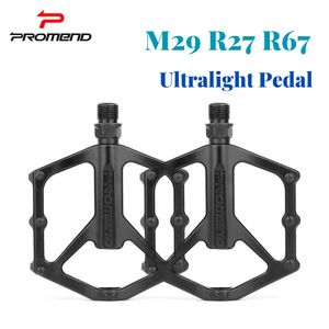 PROMEND M29/R27/R67 Höghastighetscykelpedal Ultralight Pedals BMX Racing Mtb du Sealed 3 Bearing Road Bike Accessories