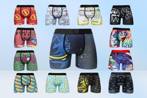Mens Underpants Boxer Shorts Tryckt Animation Bekväm sport Running Boxer Underwear Short Pants7423478